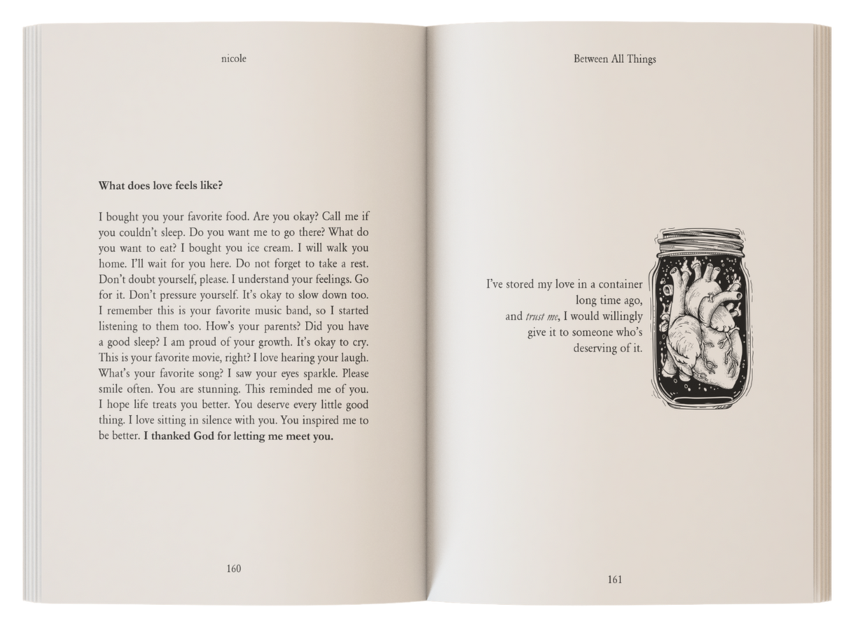 Between All Things by Nicole Between All Things by Nicole
